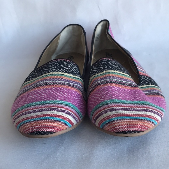 Abound multicolored round toe fabric flats, 9.5M - Picture 4 of 8